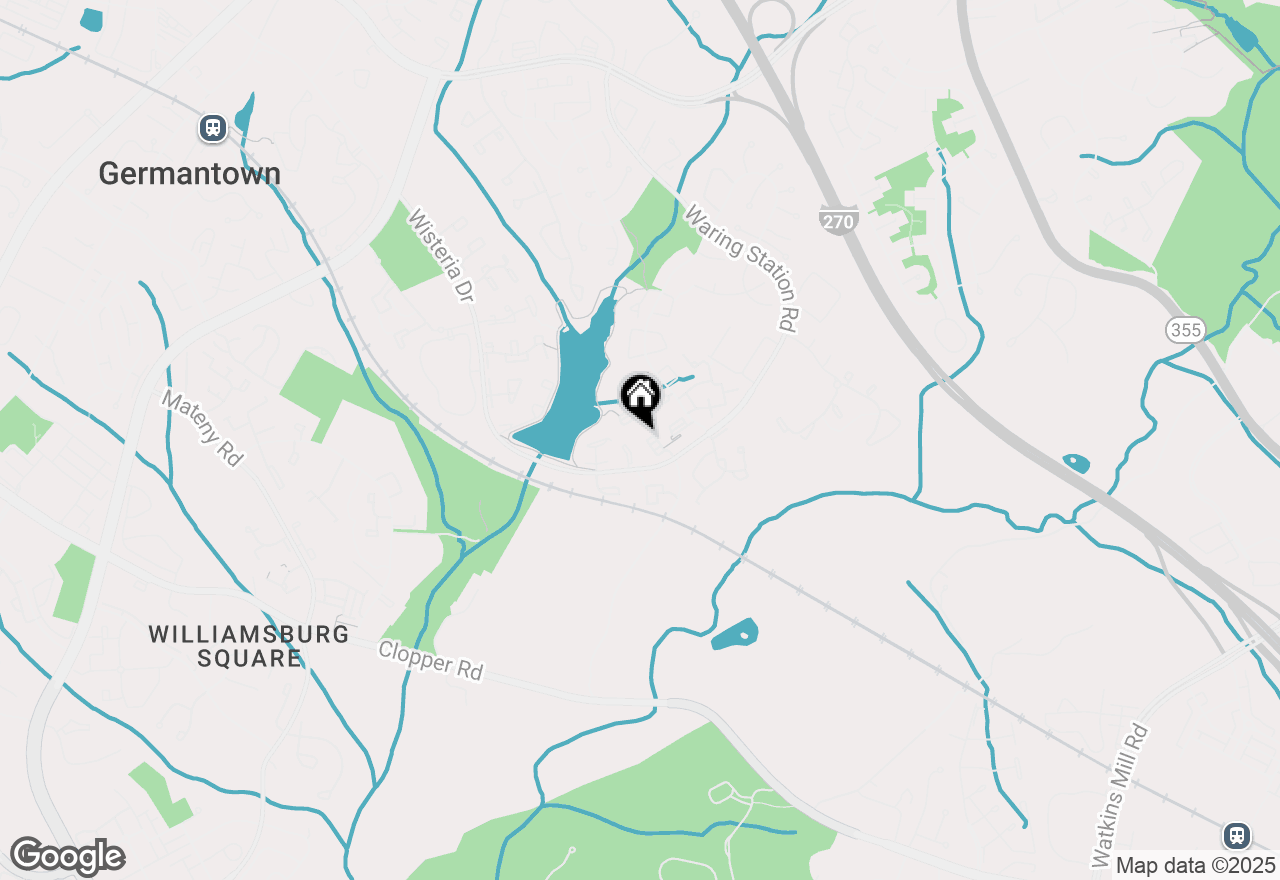 Map of 18700 Caledonia Court #D, Germantown, MD 20874
