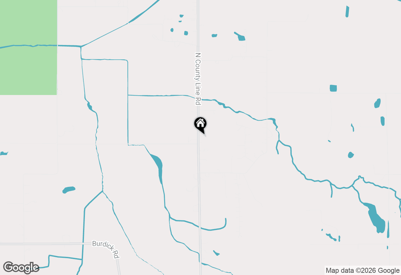 Map of 757 N County Line Road, Westville, IN 46391