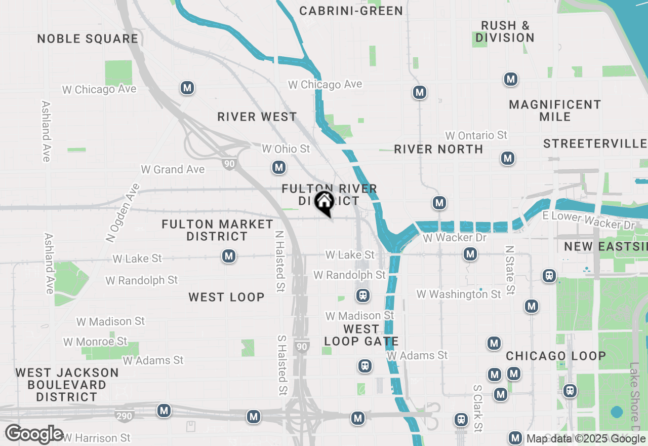 Map of 330 N Jefferson Street #904, Chicago, IL 60661