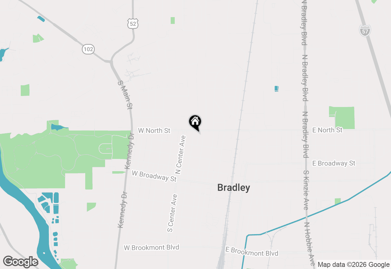 Map of 470 N Grand Avenue, Bradley, IL 60915