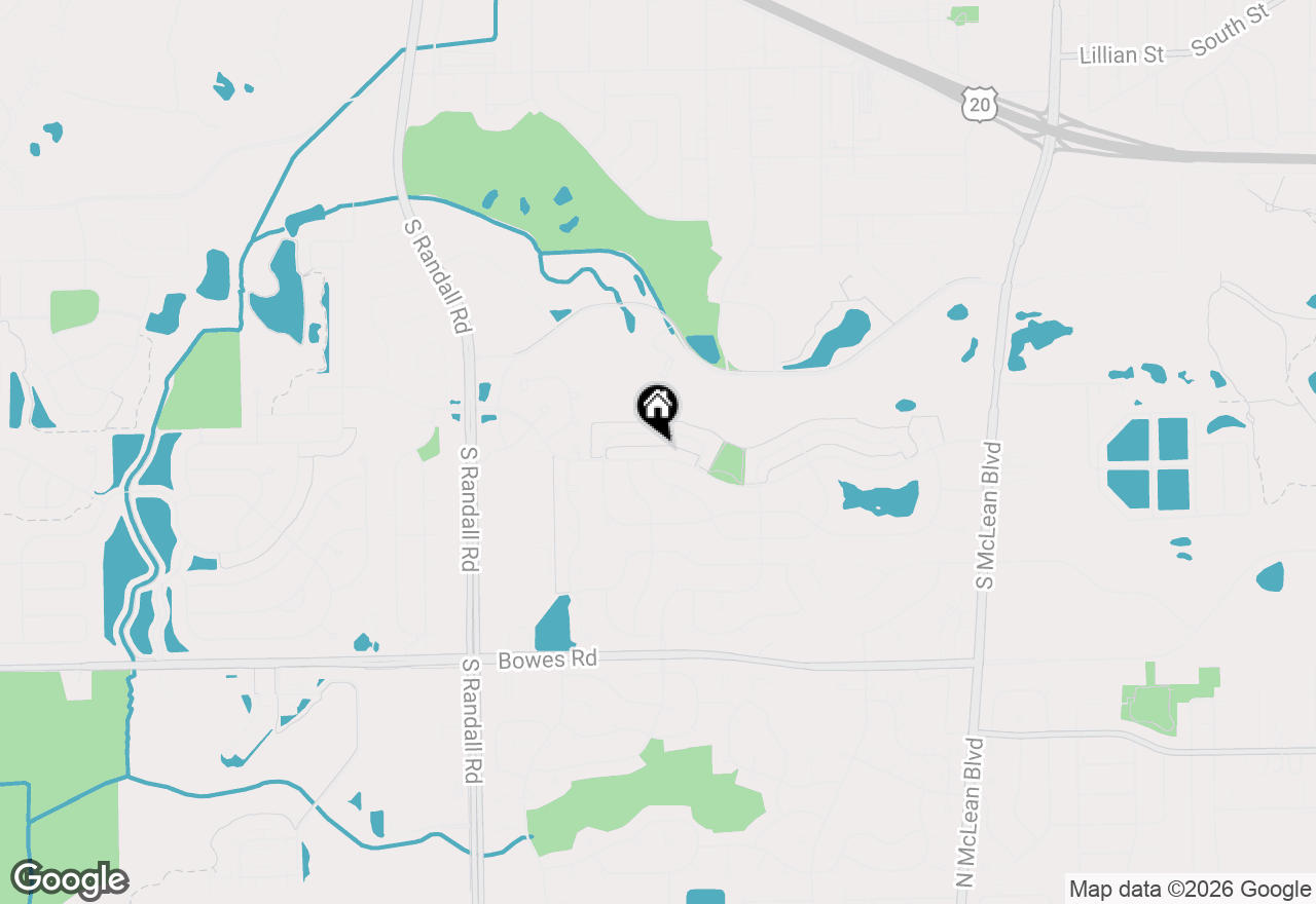 Map of 2000 College Green Drive, Elgin, IL 60123