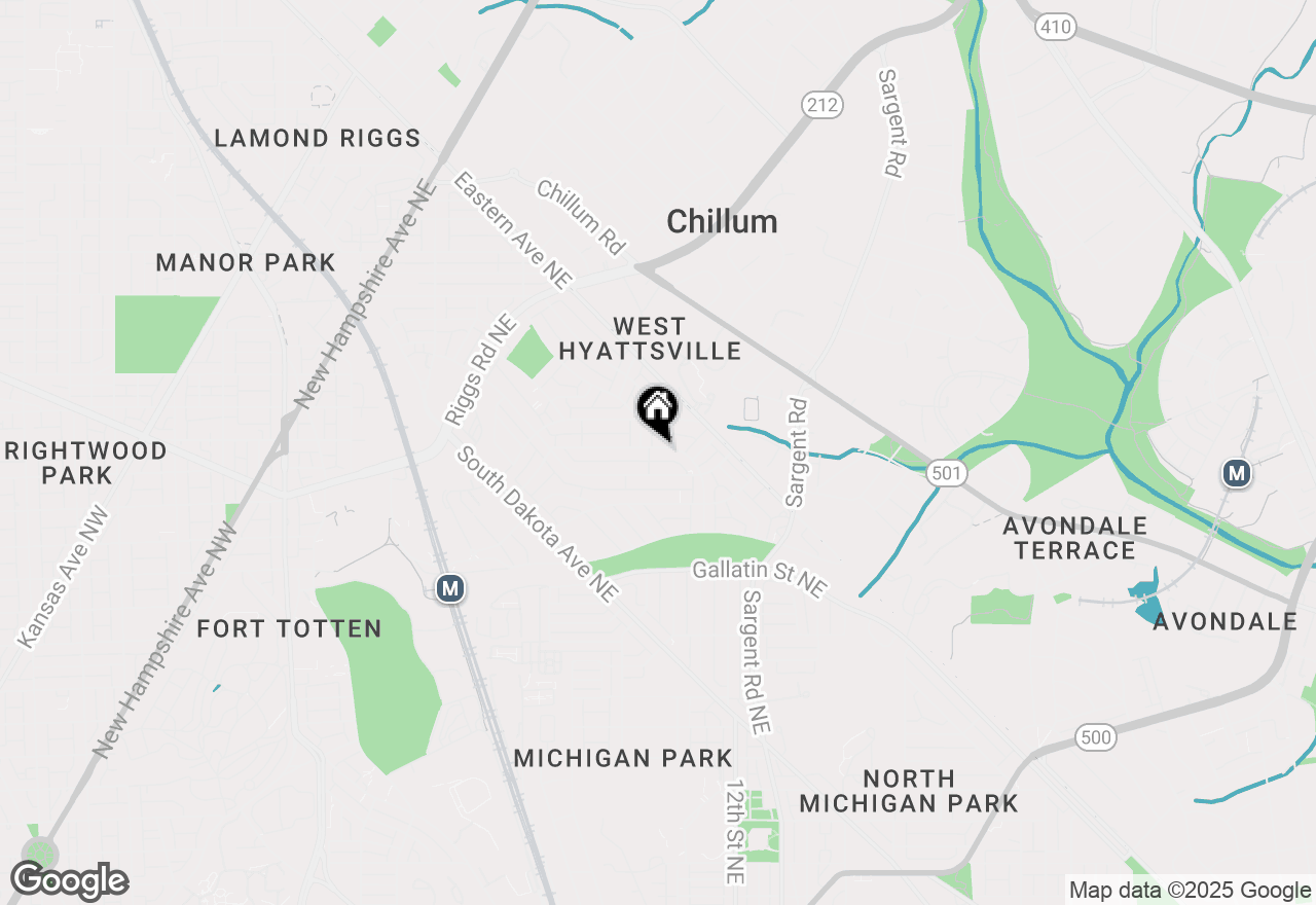Map of 813 Jefferson Street Ne, Washington, DC 20011