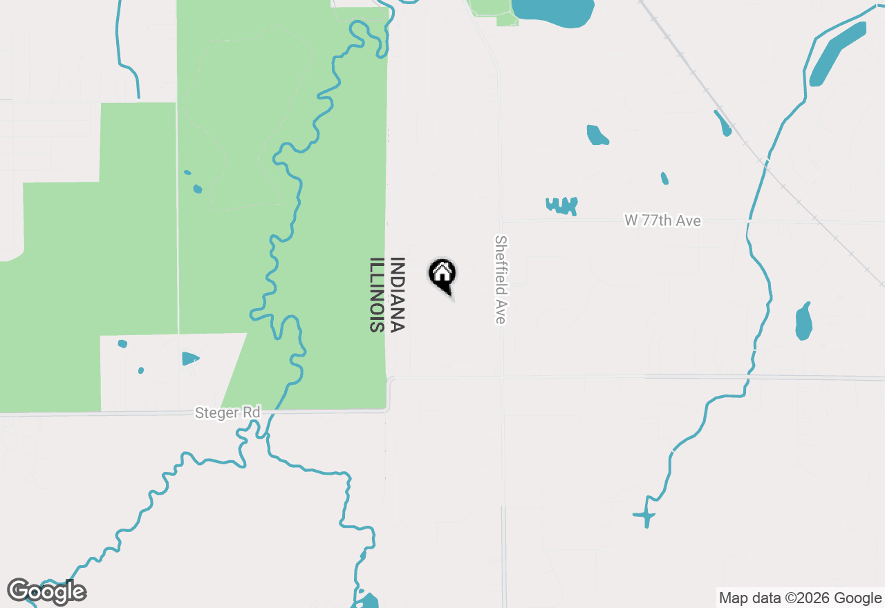 Map of 145 Stone Ridge Drive, Dyer, IN 46311