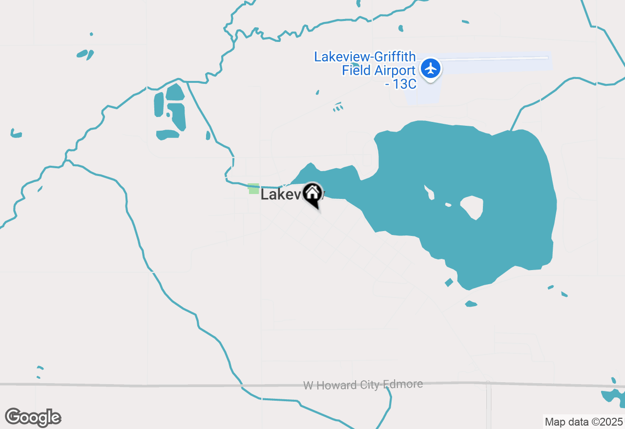 Map of 326 S Lincoln Avenue, Lakeview, MI 48850