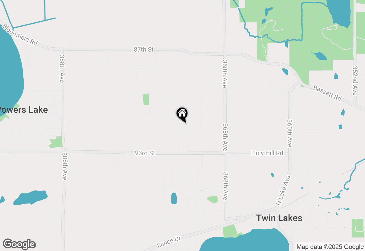 Map of 780 Grove Trl, Twin Lakes, WI 53181