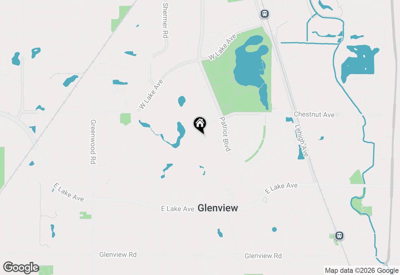 Map of 2750 Commons Drive #312, Glenview, IL 60026