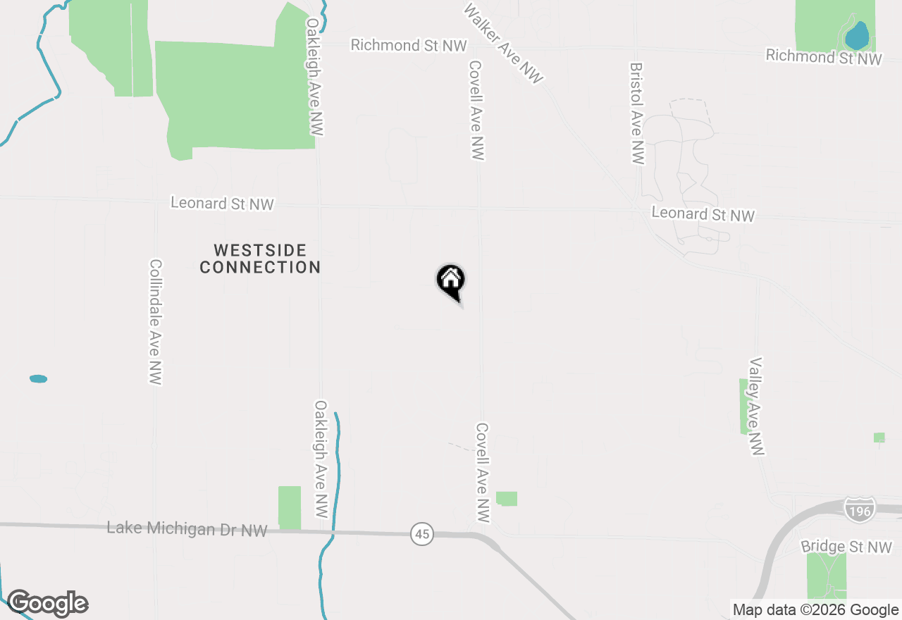 Map of 2046 Acton Road Nw, Grand Rapids, MI 49504