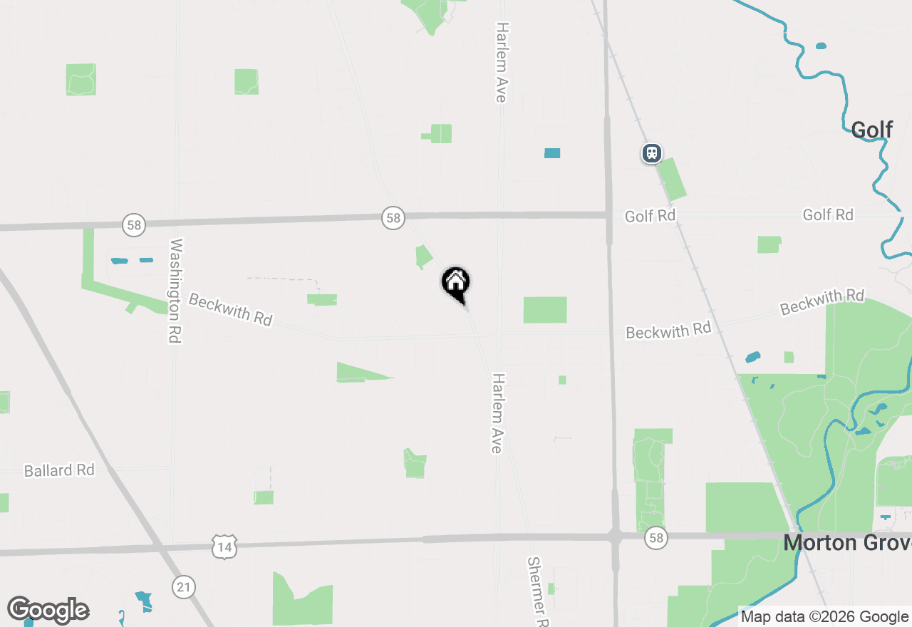 Map of 7302 Ponto Ct