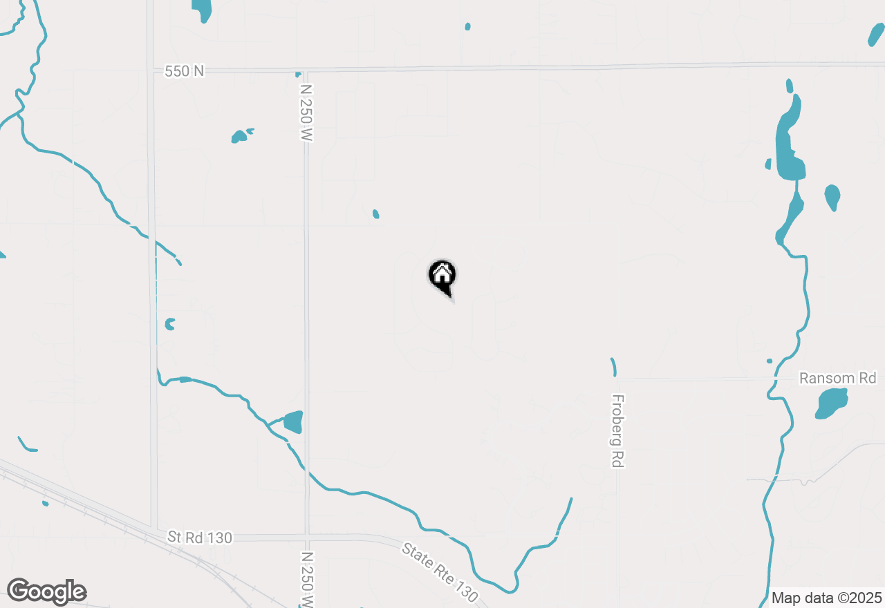 Map of 4200 Iron Gate Drive, Valparaiso, IN 46385