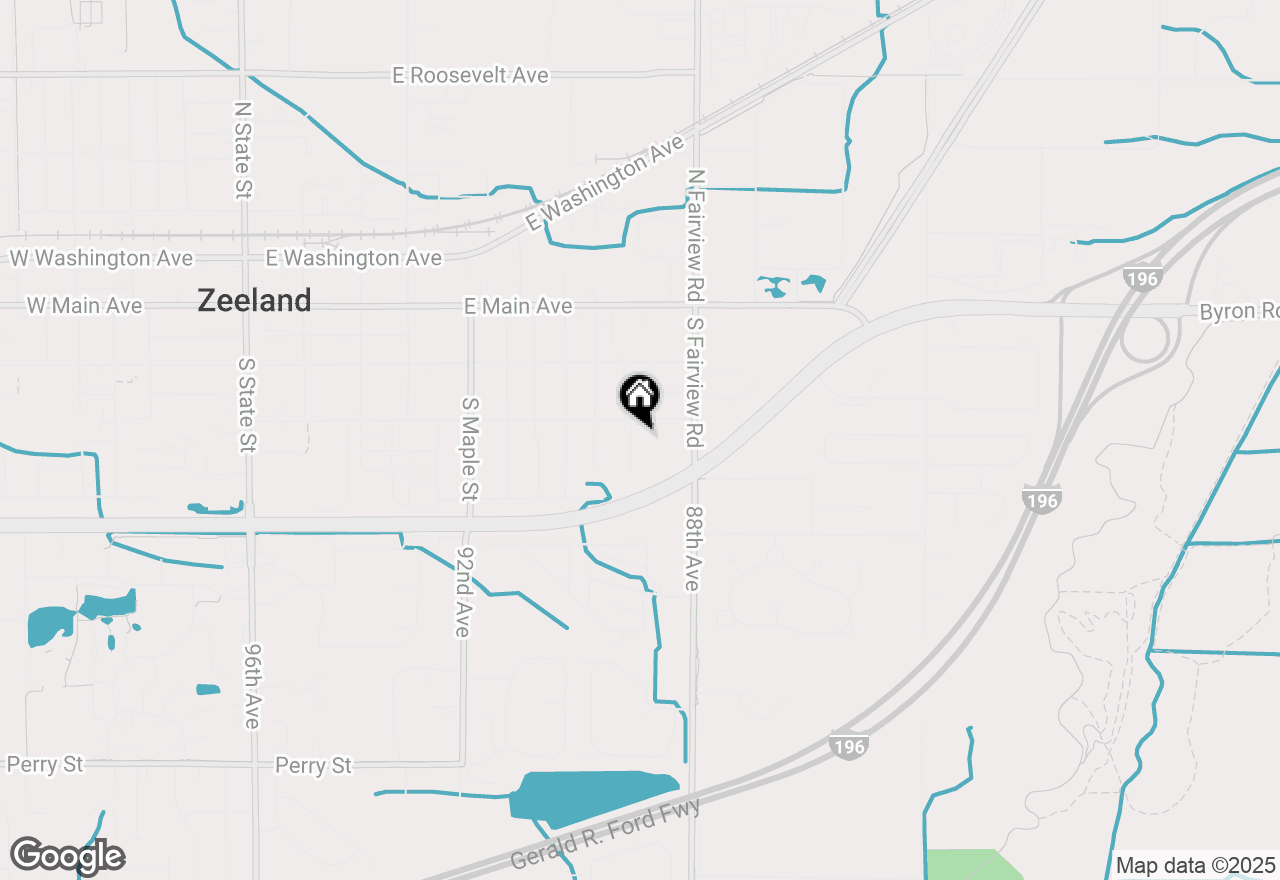 Map of 241 Woodlawn Court, Zeeland, MI 49464