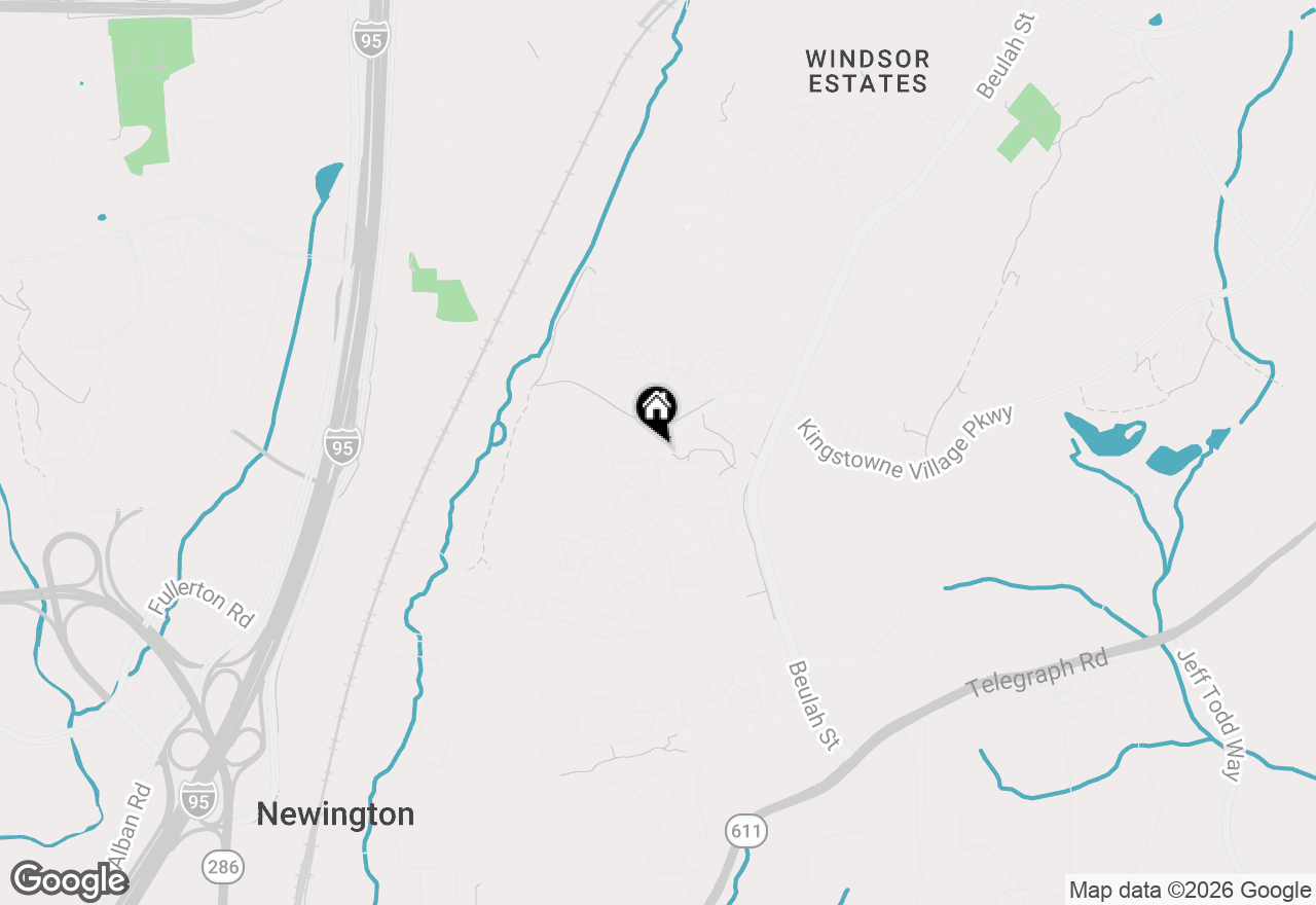 Map of 6604 Netties Lane #1201, Alexandria, VA 22315