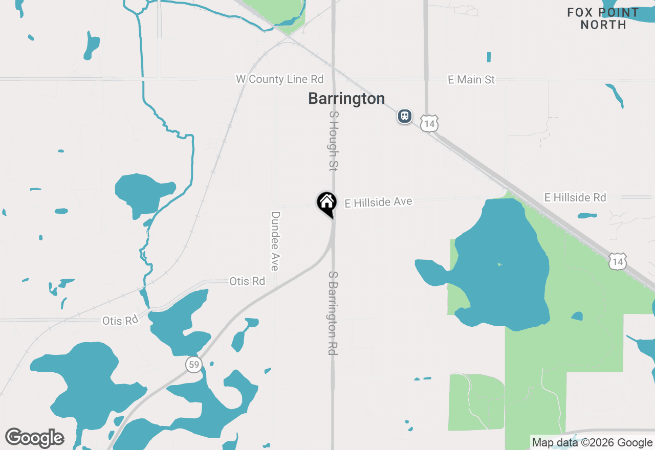Map of 727 Skyline Drive, Barrington, IL 60010
