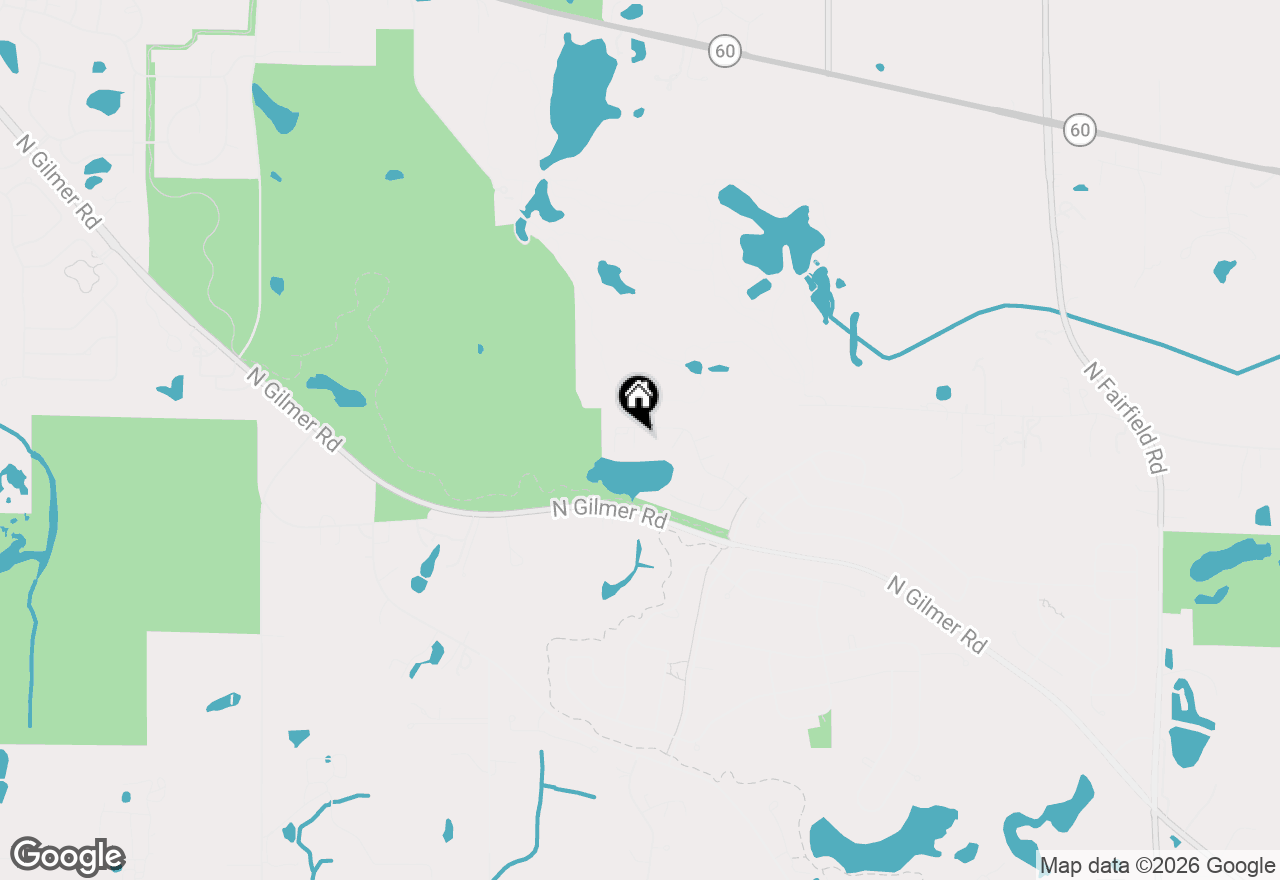 Map of 2900 Glacier Way #B, Wauconda, IL 60084