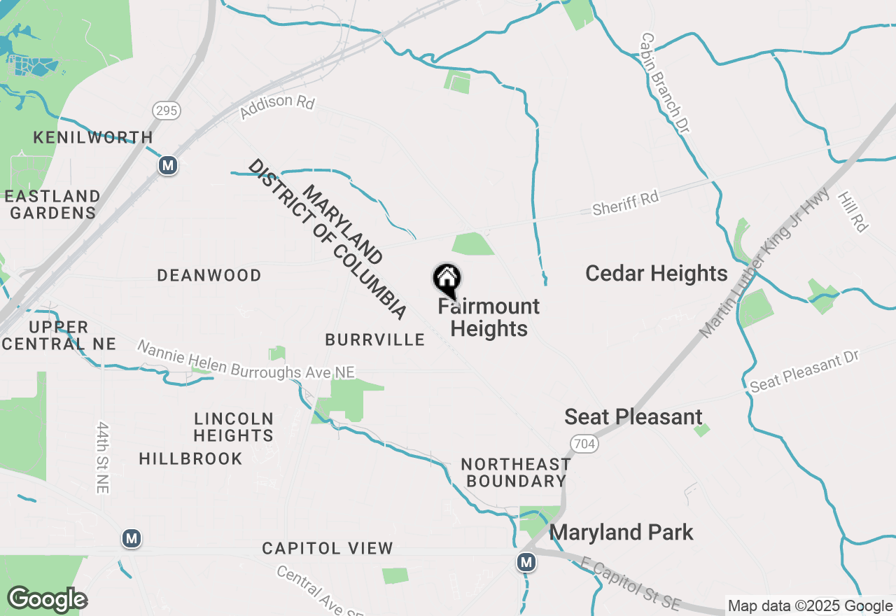 Map of 5711 J Street, Capitol Heights, MD 20743
