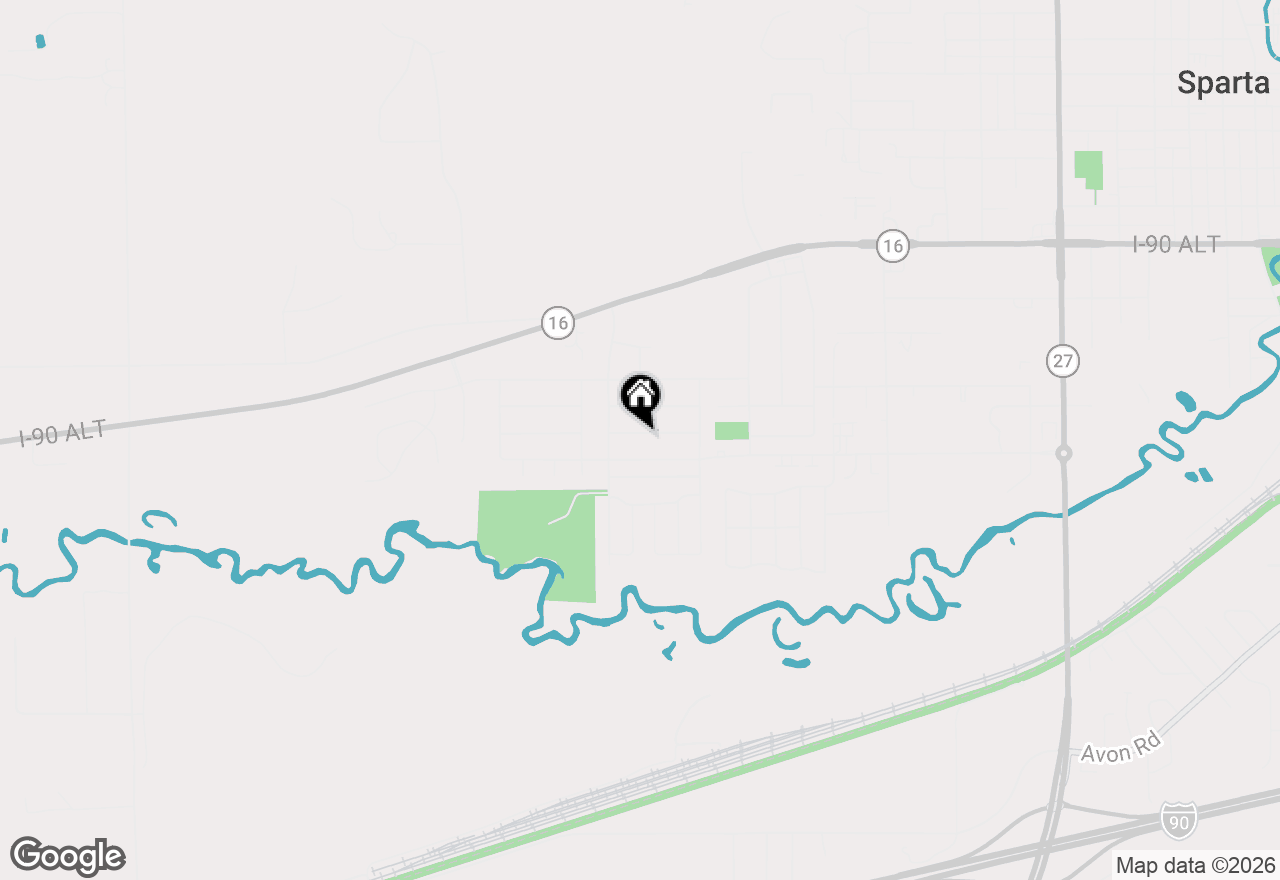 Map of 2021 Cedarwood Ave, Sparta, WI 54656