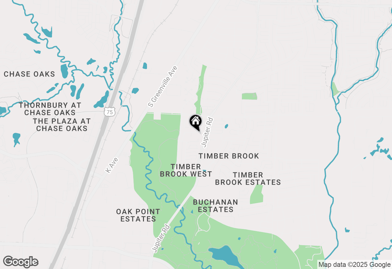 Map of 2812 Gooseberry Drive, Plano, TX 75074
