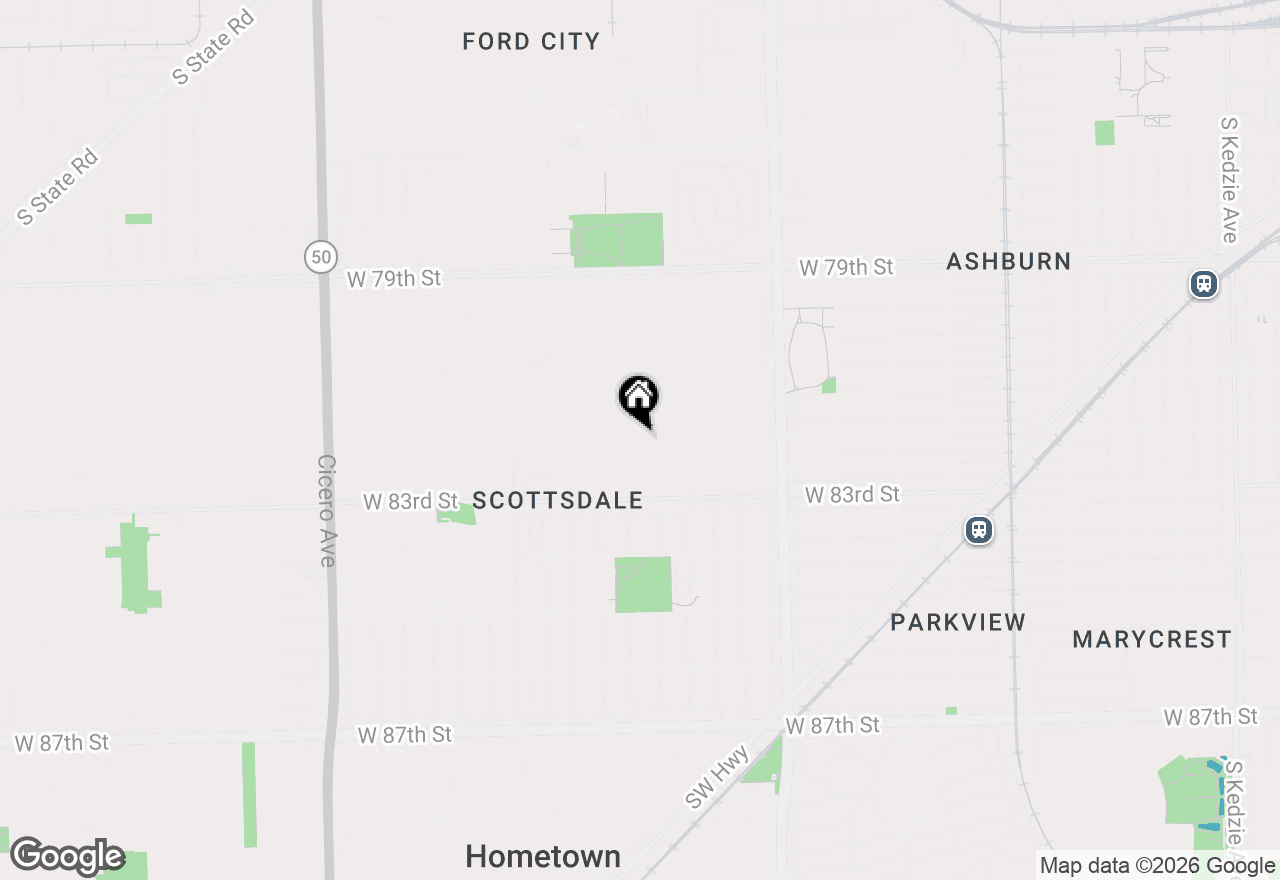 Map of 8169 S Tripp Avenue, Chicago, IL 60652