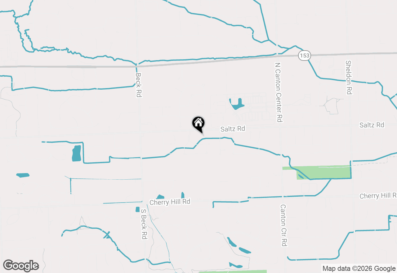 Map of 46625 Saltz Road, Canton, MI 48187