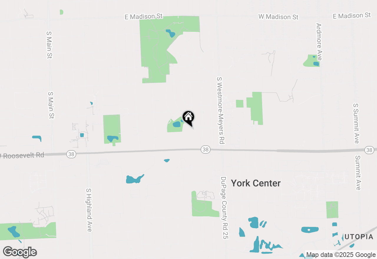 Map of 710 Morris Court, Lombard, IL 60148