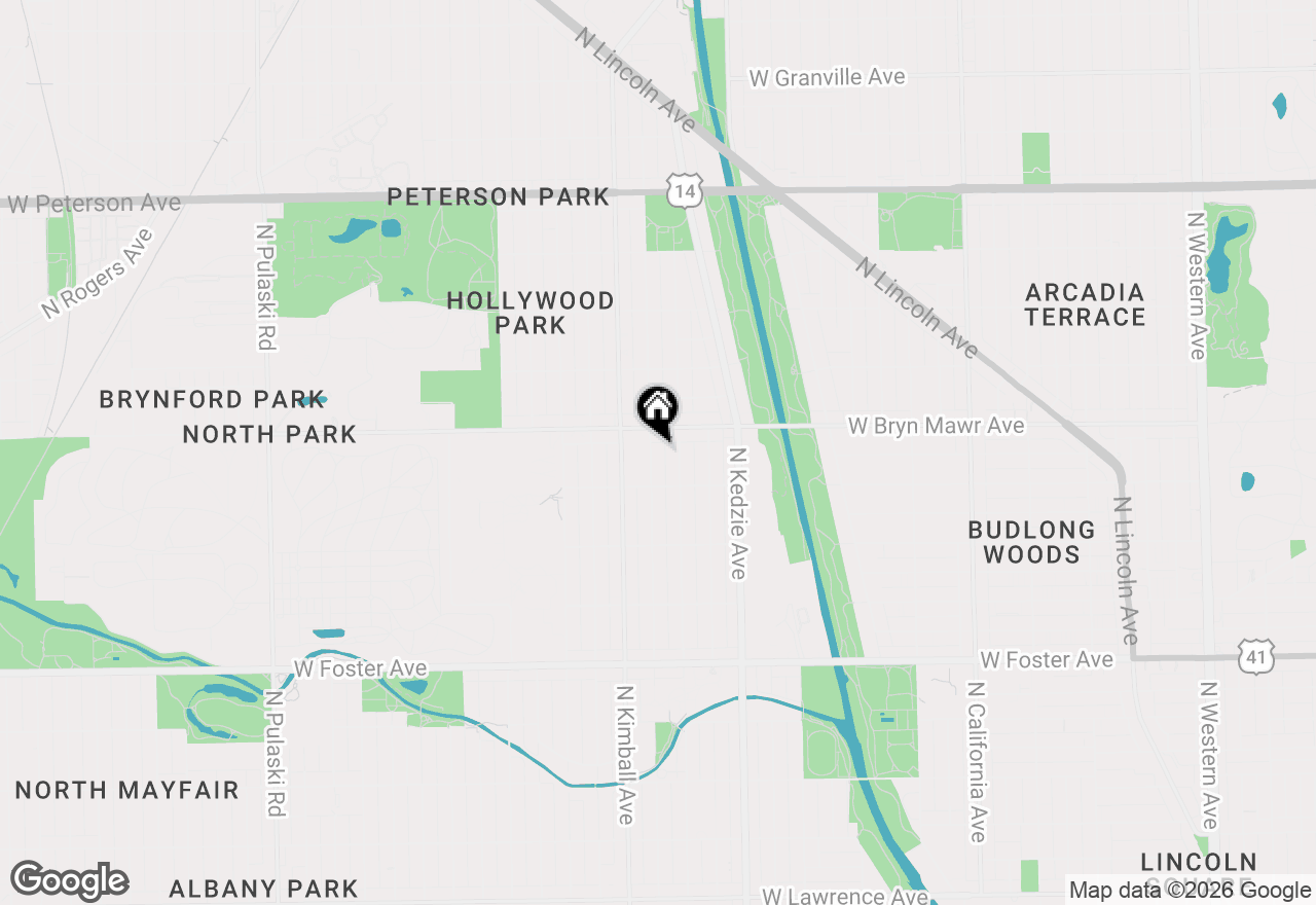 Map of 5535 N Christiana Avenue, Chicago, IL 60625