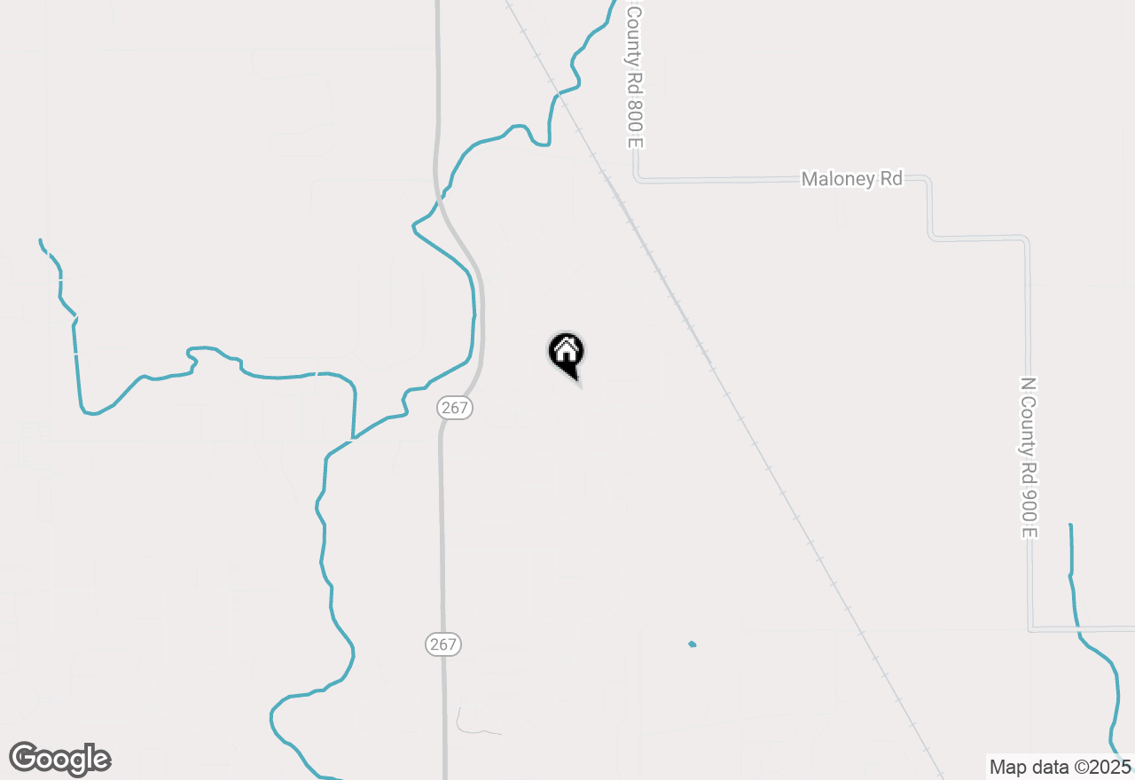 Map of 7820 Highland Park Drive, Brownsburg, IN 46112