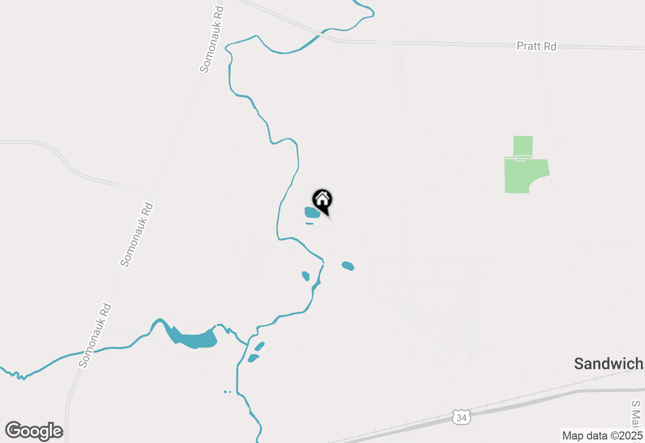 Map of 1231 Hartman Trail, Sandwich, IL 60548