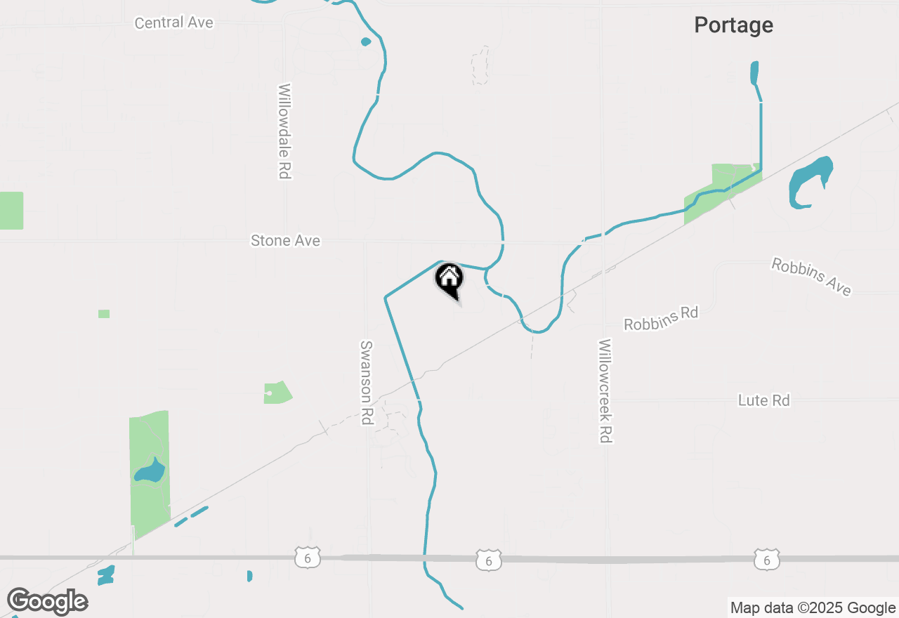 Map of 3106 Fawn Lane, Portage, IN 46368