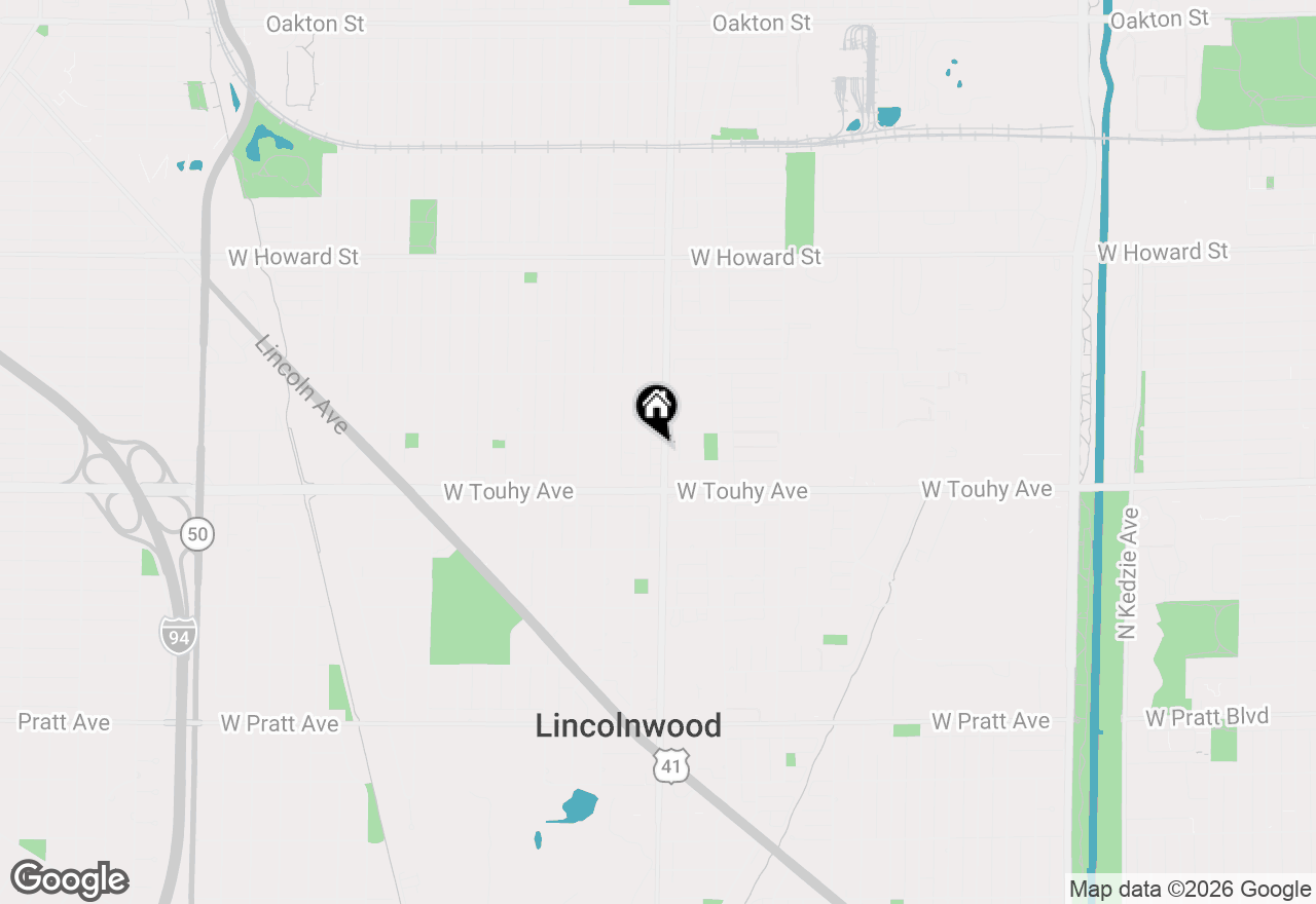 Map of 7258 N Crawford Avenue, Lincolnwood, IL 60712