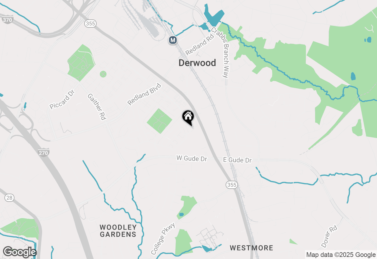 Map of 110 Elmcroft Boulevard, Rockville, MD 20850