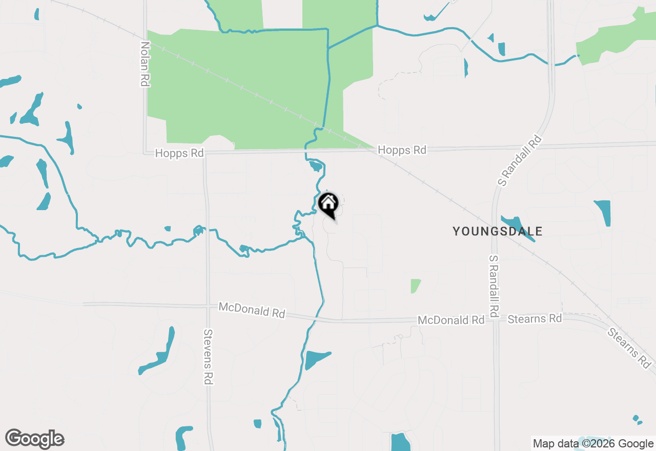 Map of 35 Oakview Court, South Elgin, IL 60177