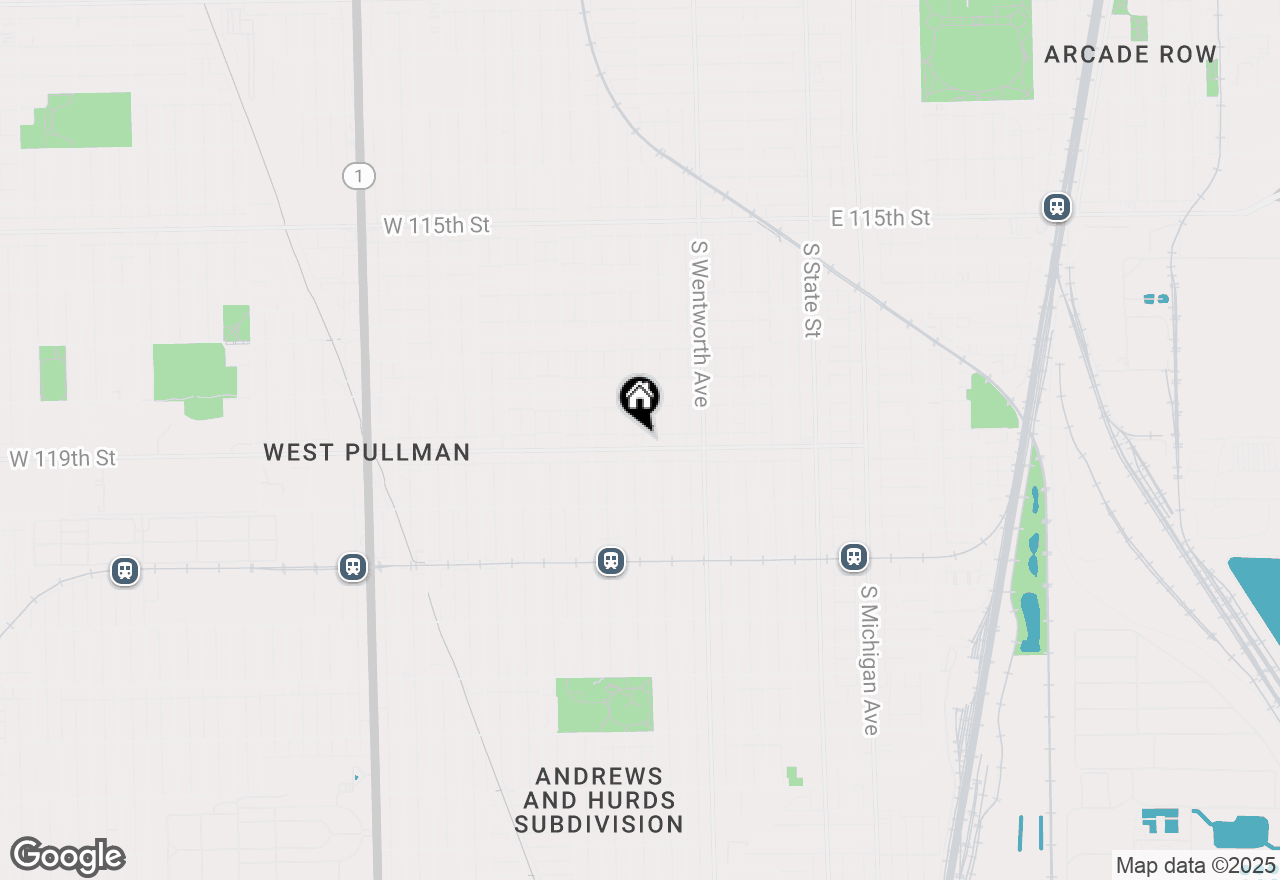 Map of 302 W 119th Street, Chicago, IL 60628