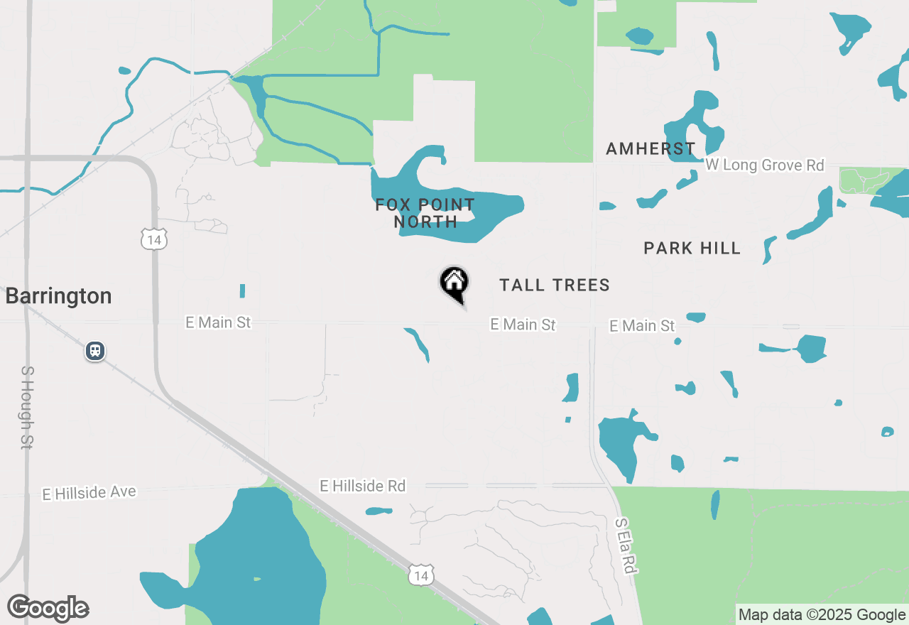 Map of 195 Cold Spring Road, Barrington, IL 60010