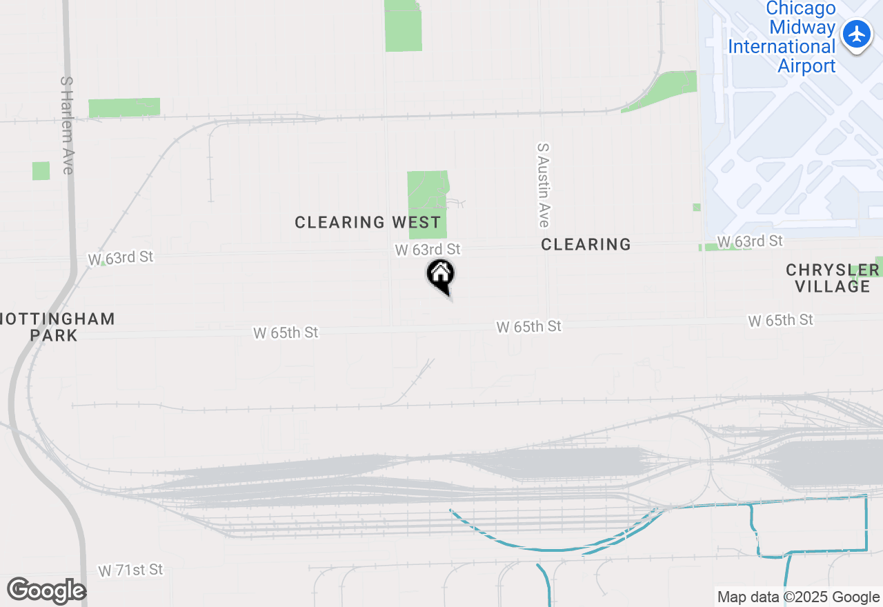 Map of 6244 W 64th Place #103, Chicago, IL 60638