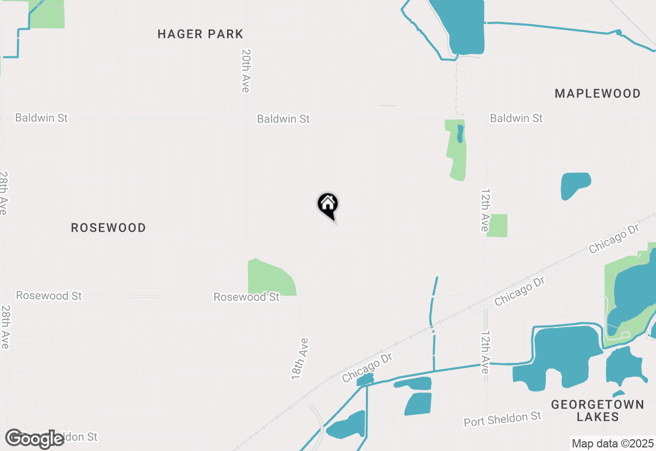 Map of 7252 Heatherwood Drive, Jenison, MI 49428