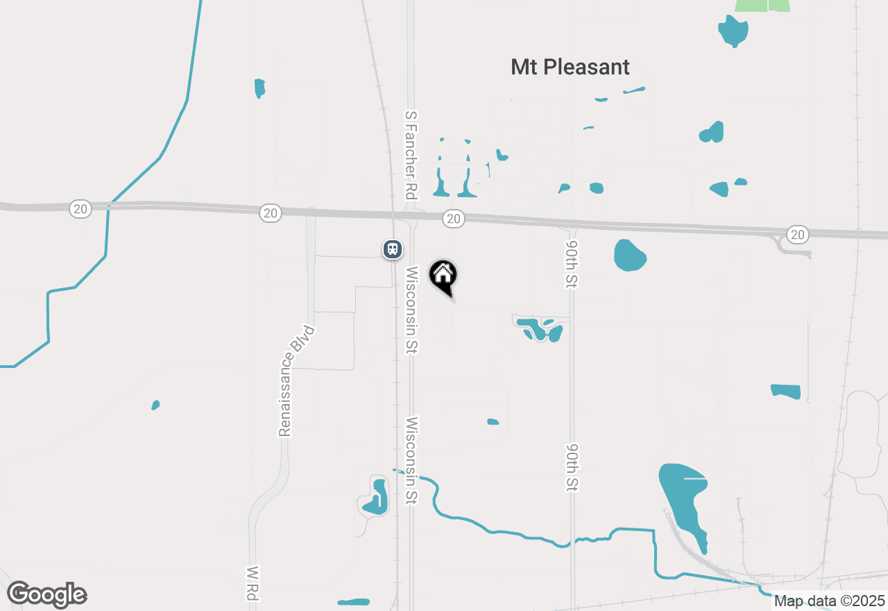 Map of 9600 Rayne Rd #1, Sturtevant, WI 53177
