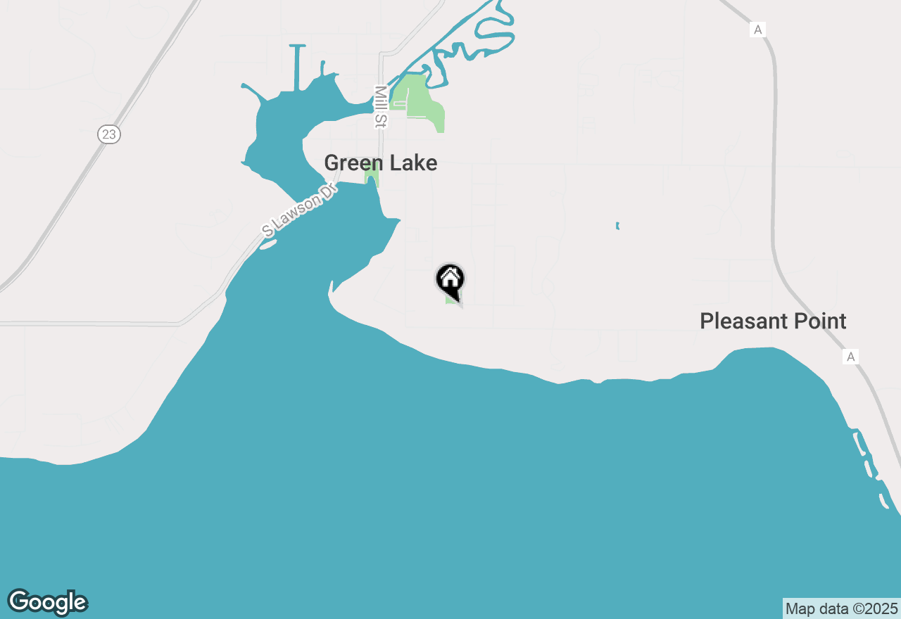 Map of 557 Highknocker Trail, Green Lake, WI 54941