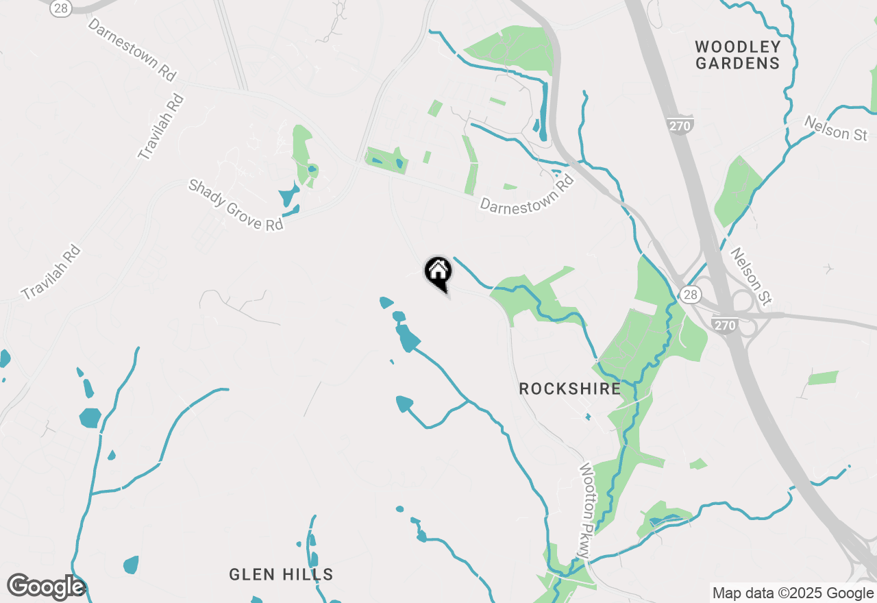 Map of 2528 Lindley Terrace, Rockville, MD 20850