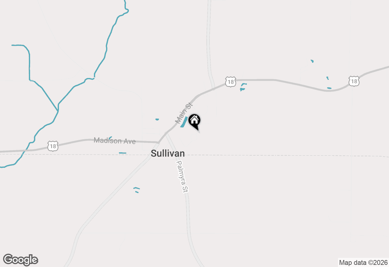 Map of 261 Cardinal Dr, Sullivan, WI 53178