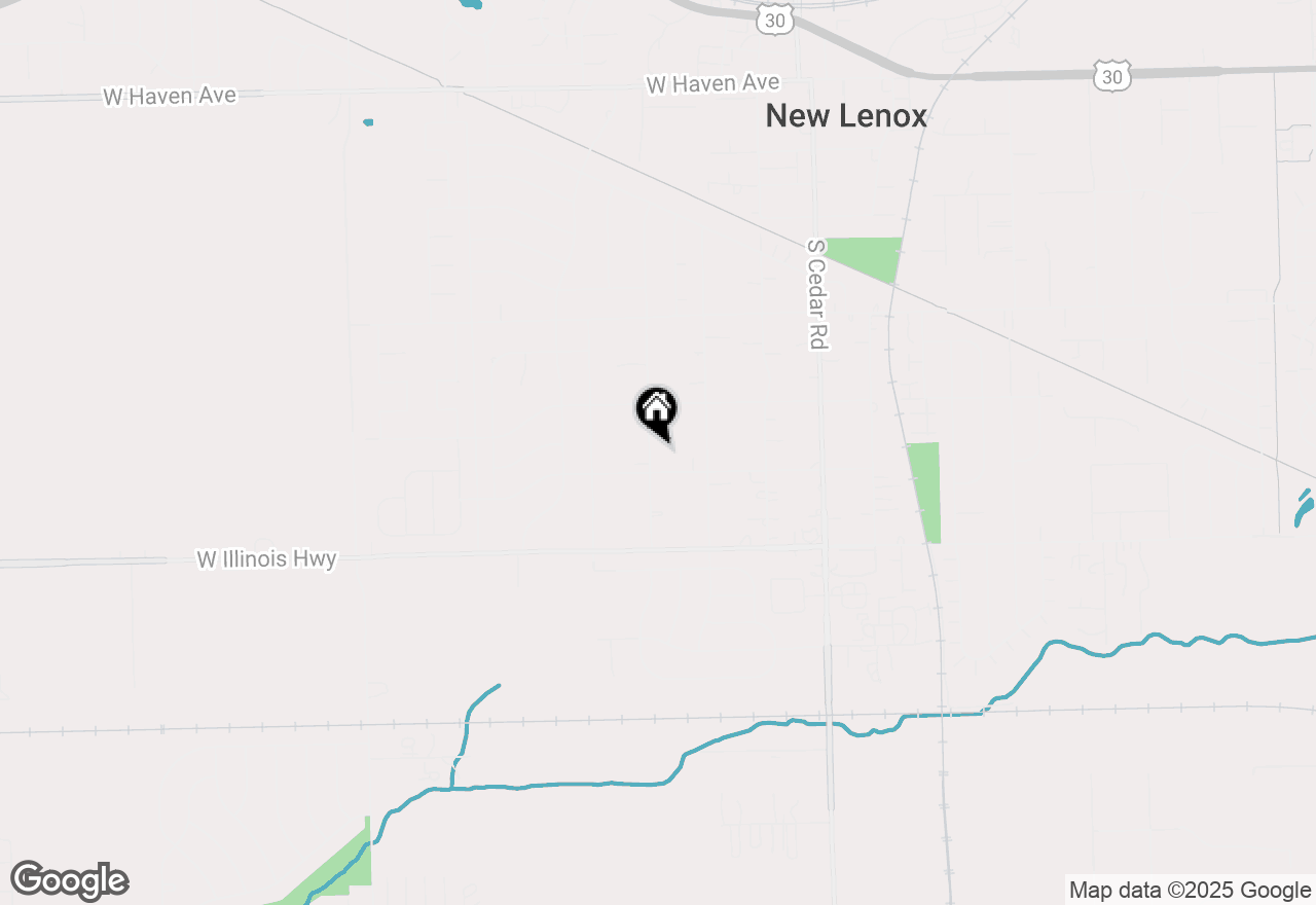 Map of 832 Wisconsin Road, New Lenox, IL 60451