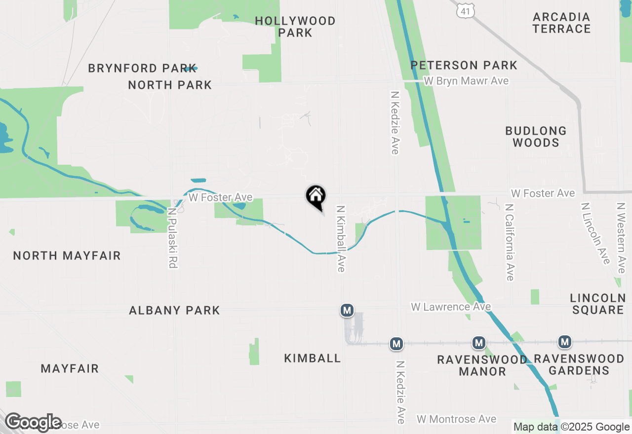 Map of 5111 N Saint Louis Avenue, Chicago, IL 60625