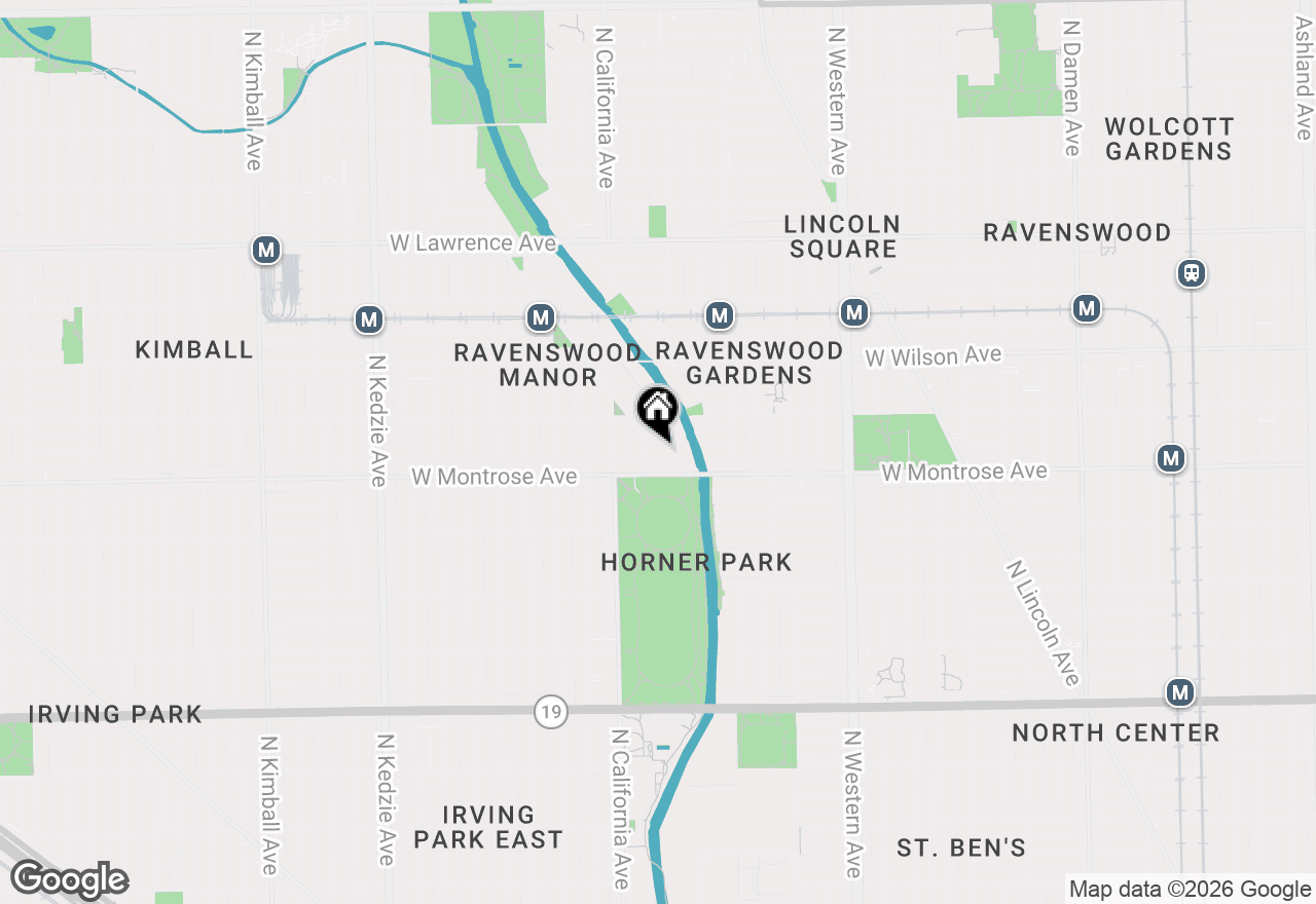 Map of 2733 W Agatite Avenue, Chicago, IL 60625