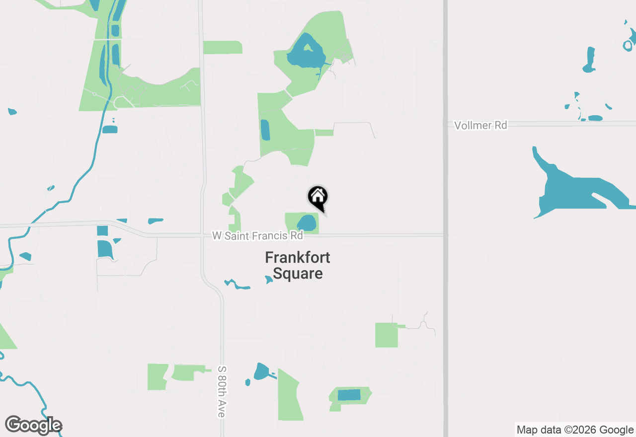 Map of 20224 S Frankfort Square Road #G, Frankfort, IL 60423