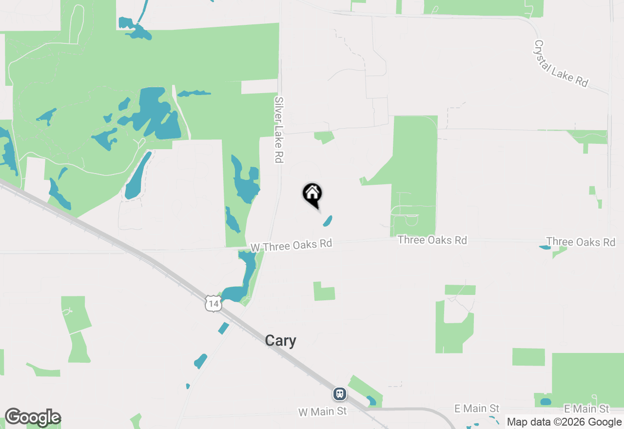Map of 3 Patriot Court, Cary, IL 60013