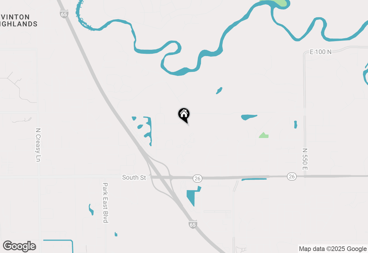 Map of 100 Sugar Maple Court, Lafayette, IN 47905