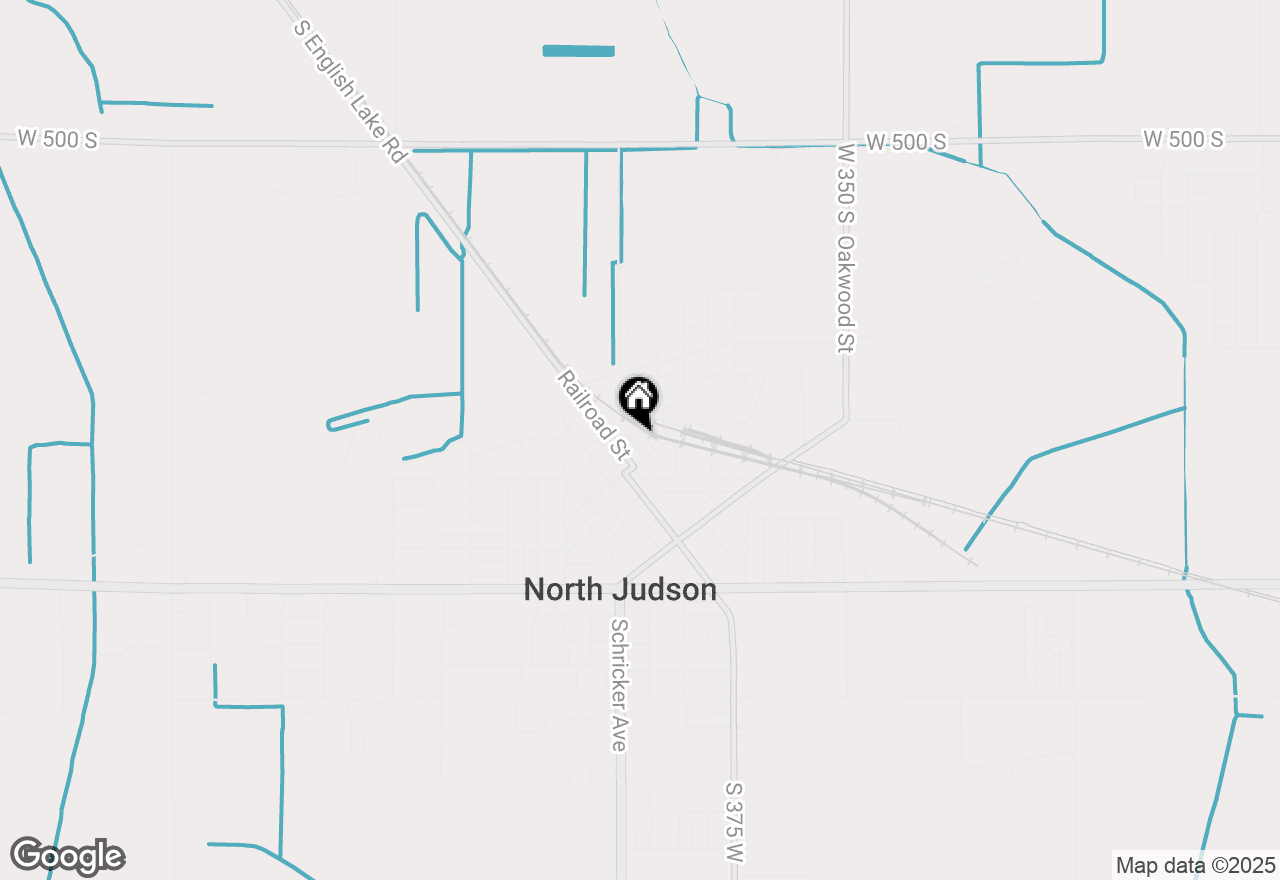 Map of 506 Ohio Street, North Judson, IN 46366