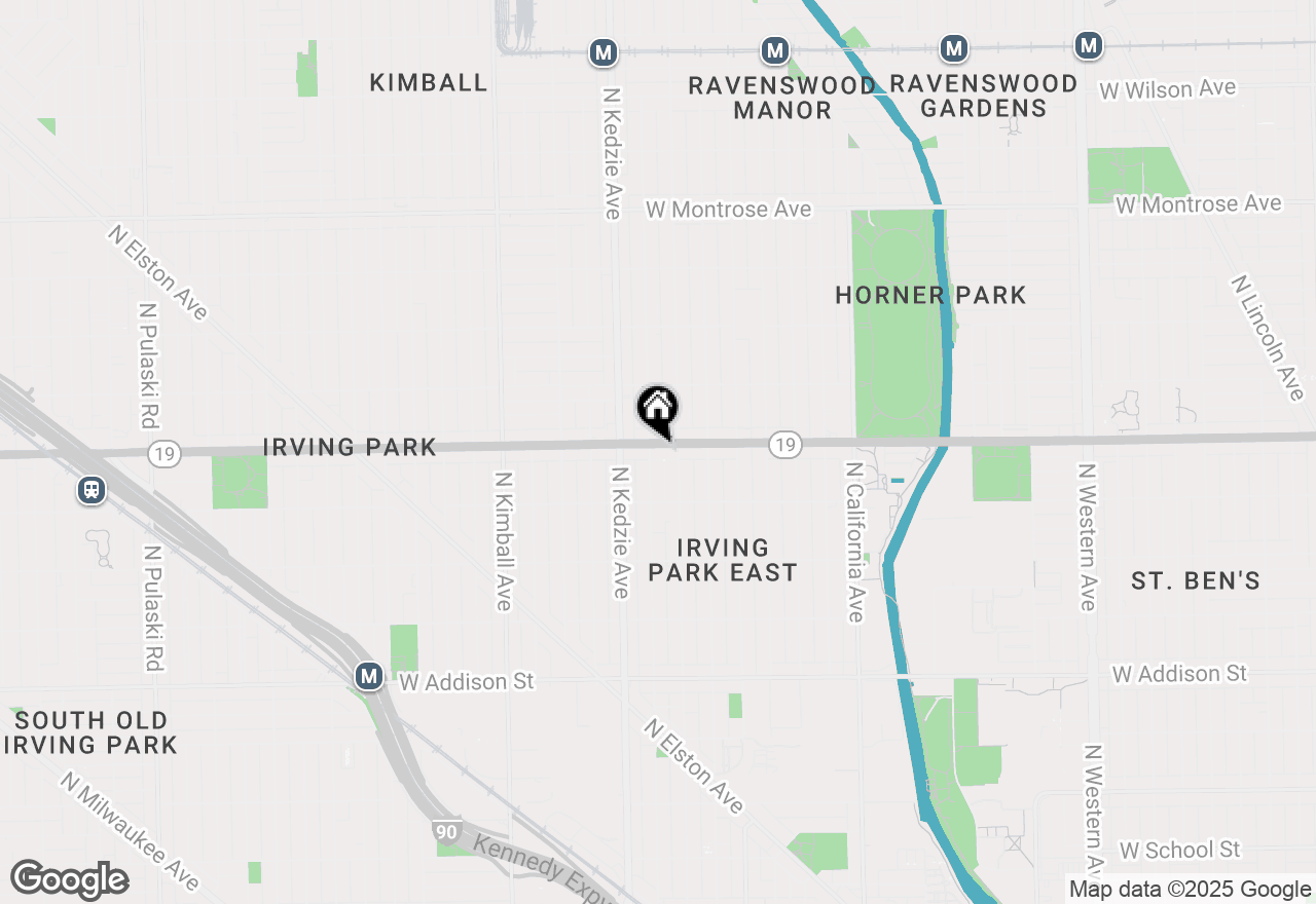 Map of 3119 W Irving Park Road, Chicago, IL 60618