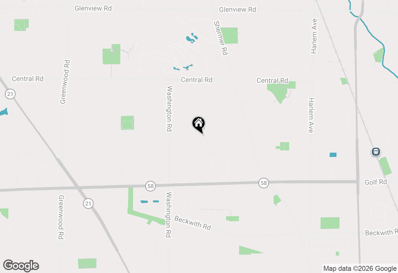 Map of 2543 William Avenue, Glenview, IL 60025