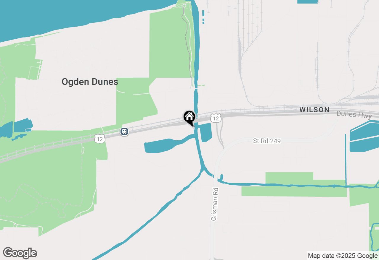 Map of 6161 S Dune Harbor Drive #C, Portage, IN 46368