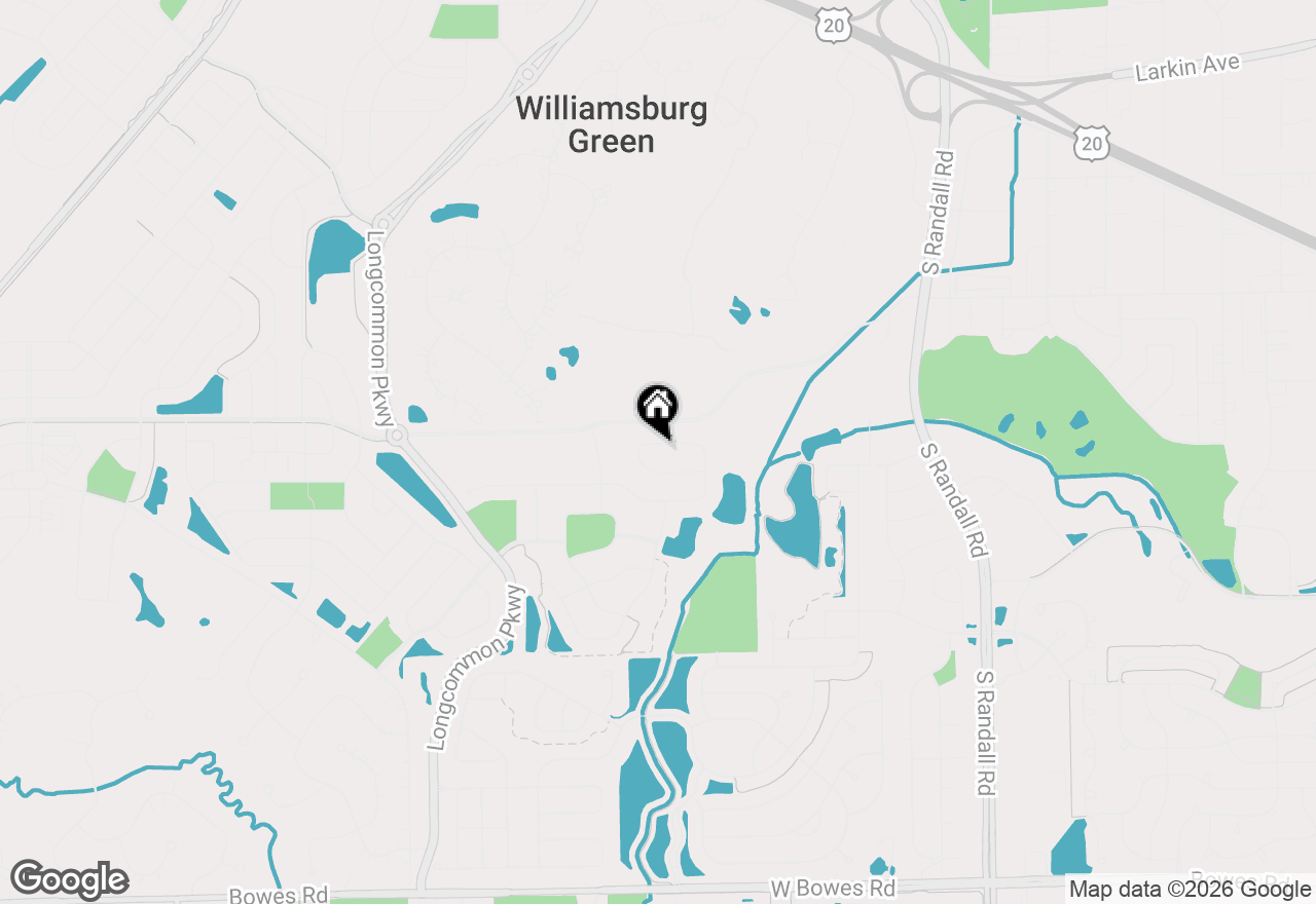 Map of 602 Lismore Circle, Elgin, IL 60124