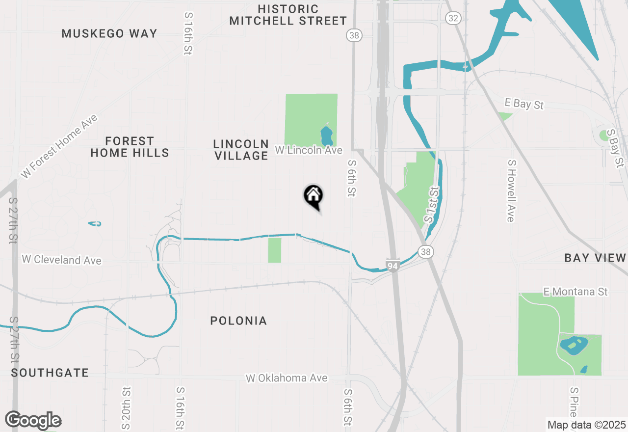 Map of 2526 S 9th St, Milwaukee, WI 53215